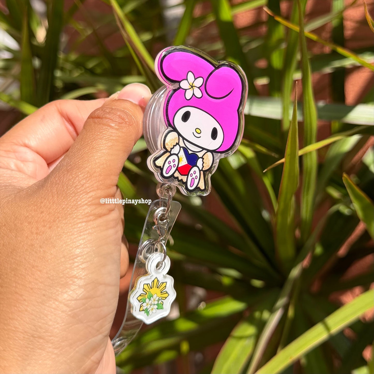 My Melody PH Flag Heart ID Badge Reel π΅π