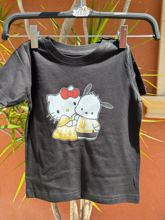 Filipiniana Barong Hello Kitty & Pochacco Tee