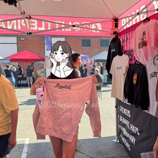 Embroidered " Maganda " Hoodie image 1