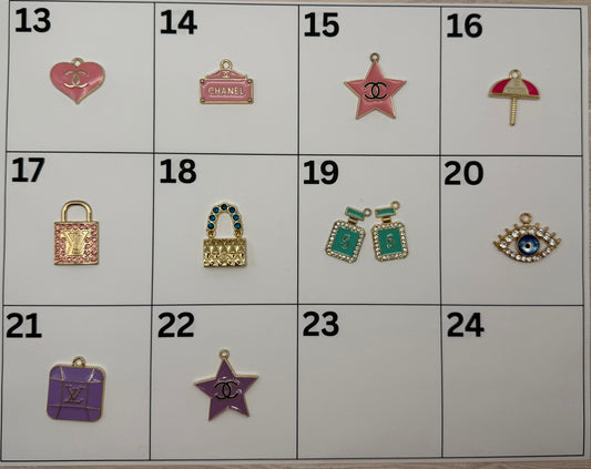 Style 1 | Designer-Inspired Pendant Charm | Choose Your Style | DIY Jewelry, Keychains & Accessories (Sold Individually)