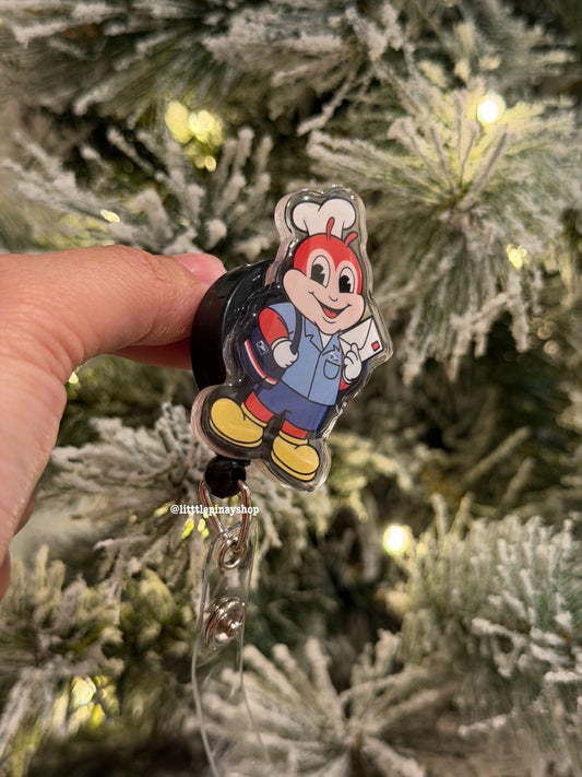 Jollibee Cute Mailer ( Alligator Clip )