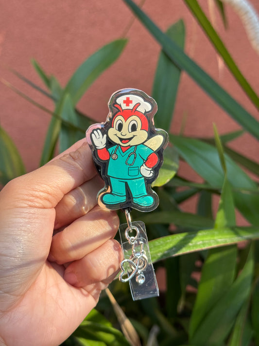 ScrubBEE Nurse ID Badge Reel