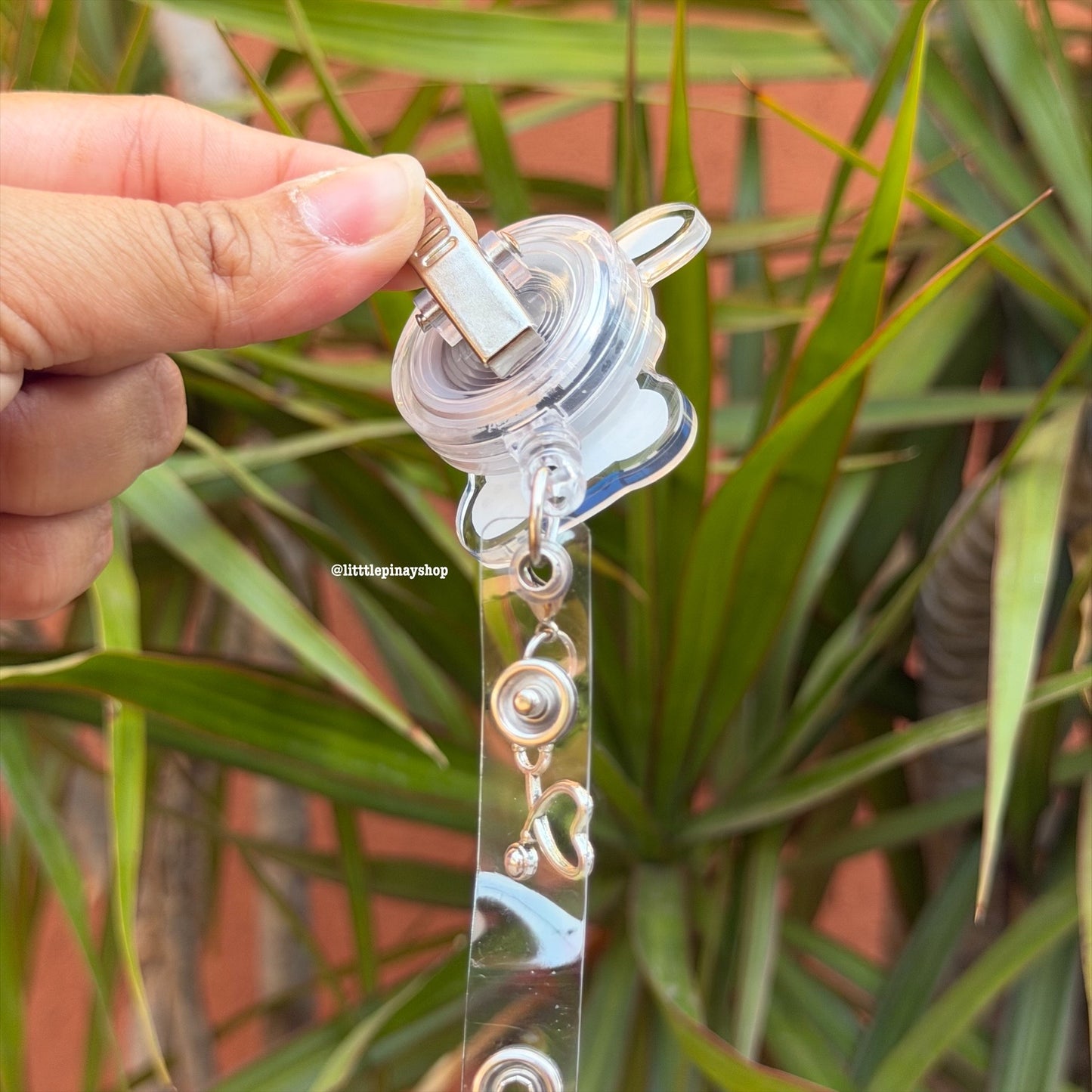 Cute Pochacco Nurse Healthcare Worker ID Badge Reel ( Alligator Clip )