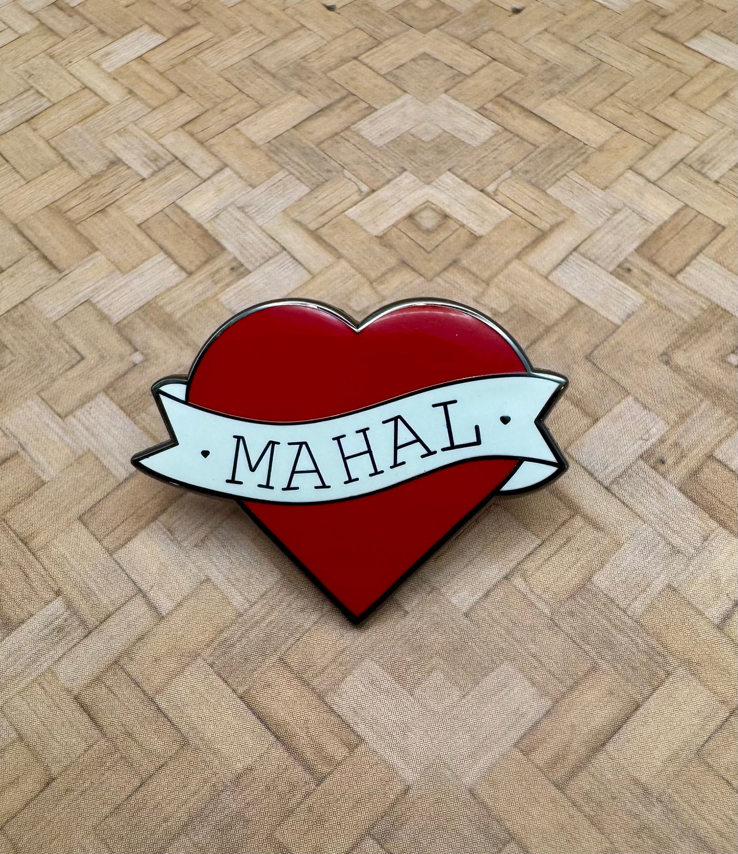 Mahal ( Love ) Hard Enamel Pin