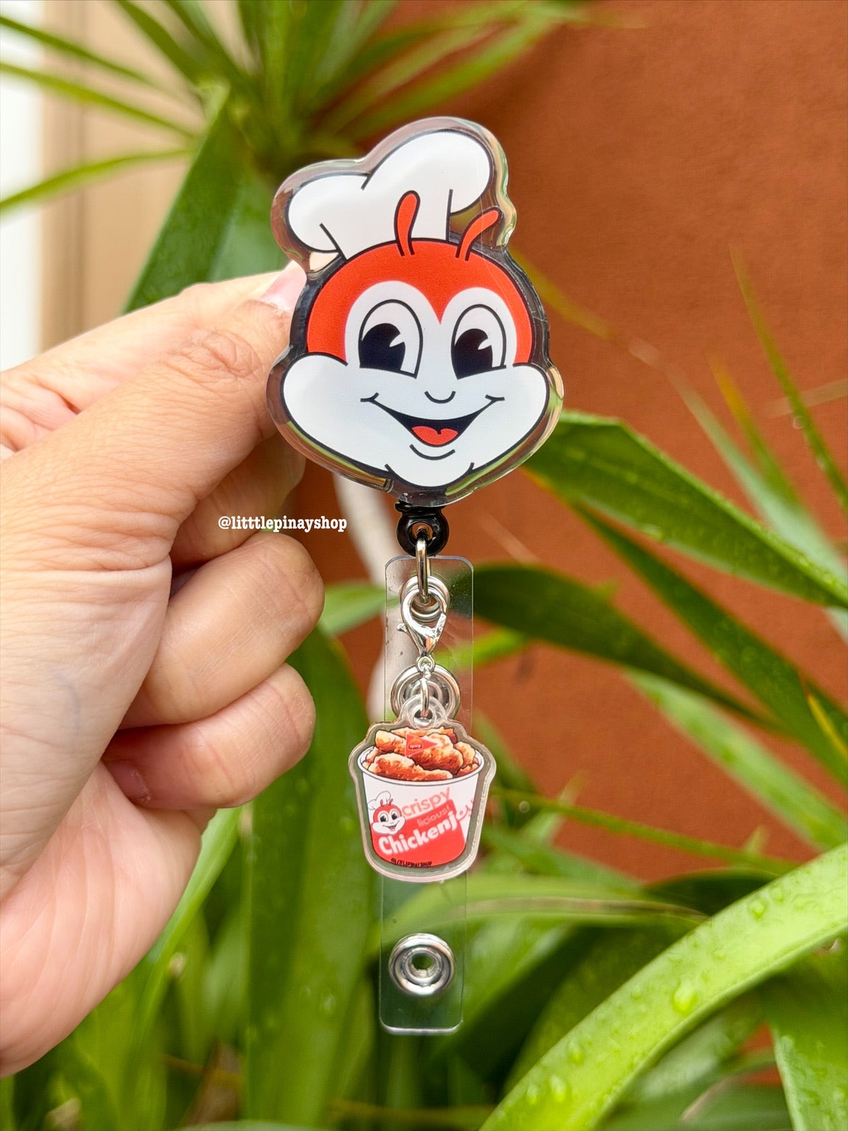 JolliBee ID Badge Reel ( Alligator Clip ) – Little Pinay Shop
