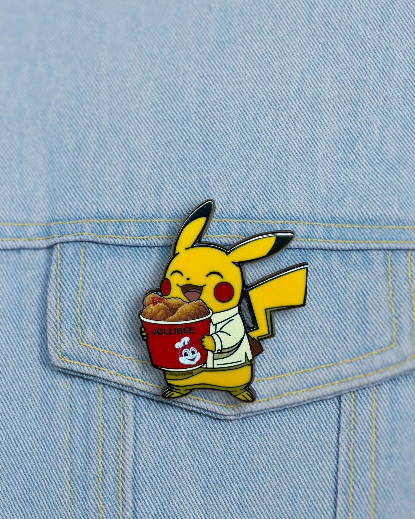 Jolly-Chu Hard Enamel Pin