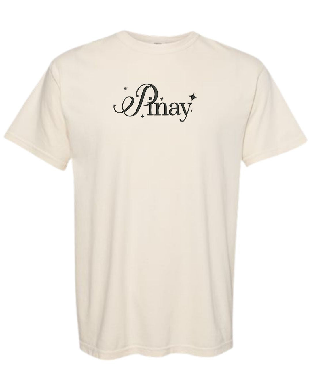 Pinay Embroidered Tee β Minimalist Filipina Pride Shirt