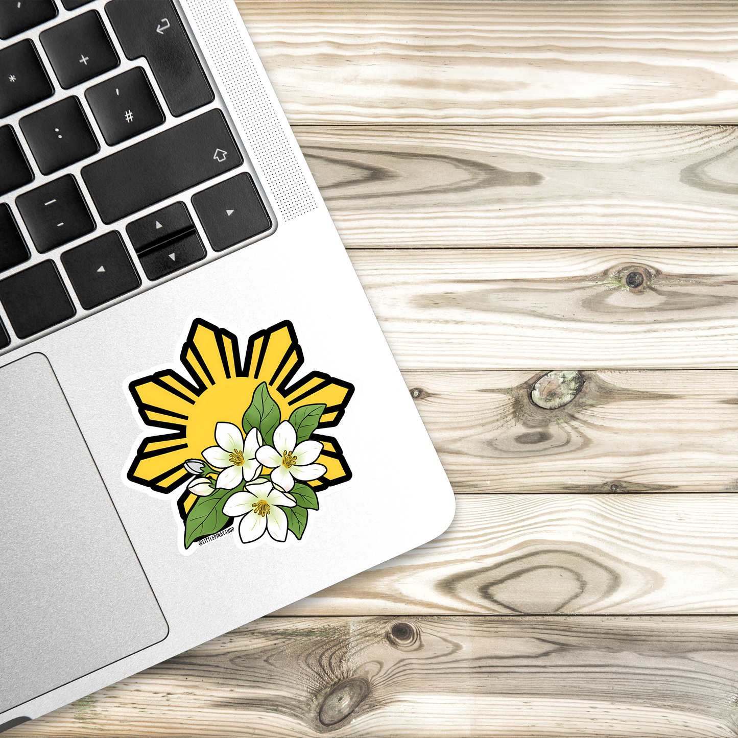 Sun Sampaguita Sticker