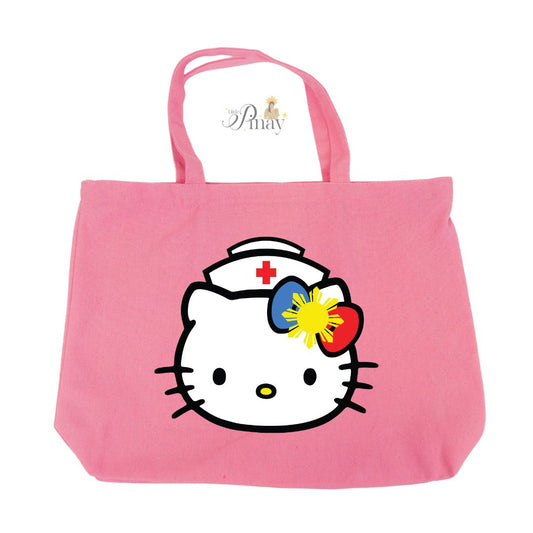 Pinay Kawaii Nurse Zippered Tote Bag