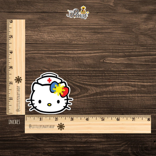 Pinay Kawaiiii Nurse Sticker
