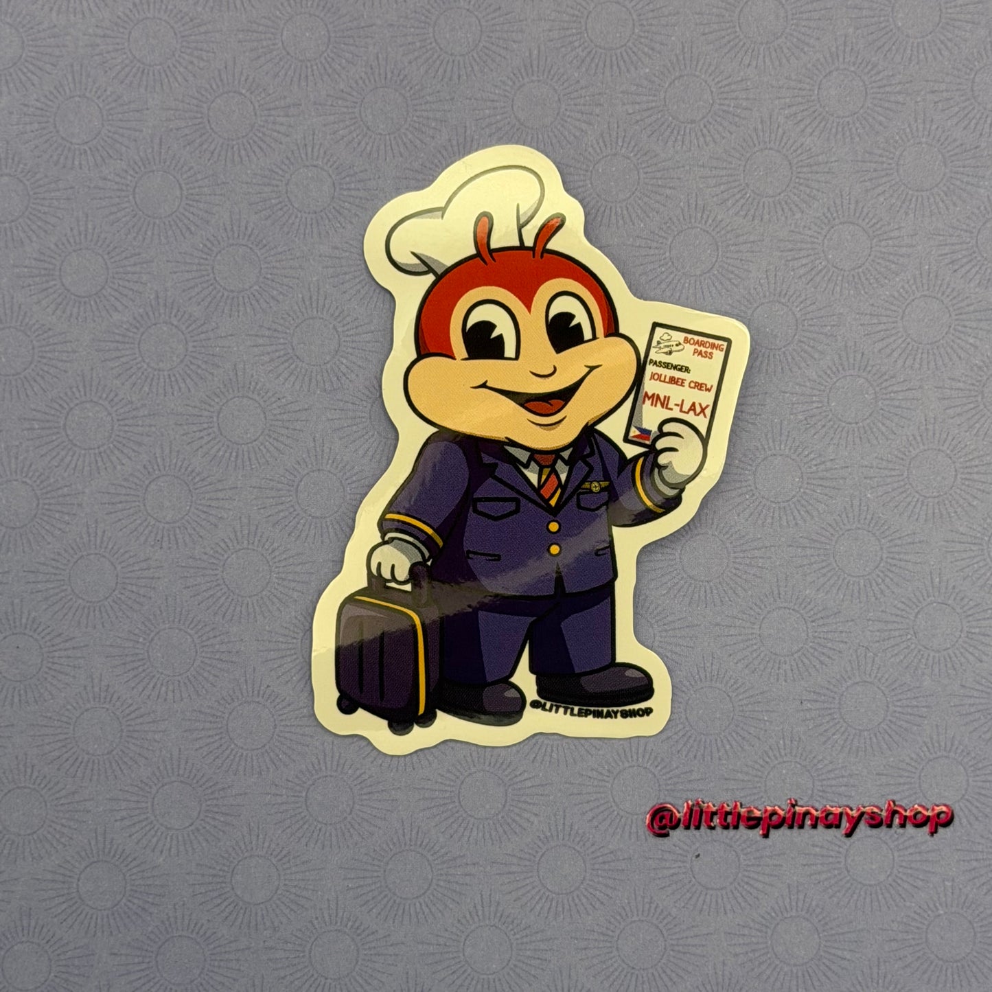 Jollibee Inspired Career Waterproof Vinyl Stickers 3”