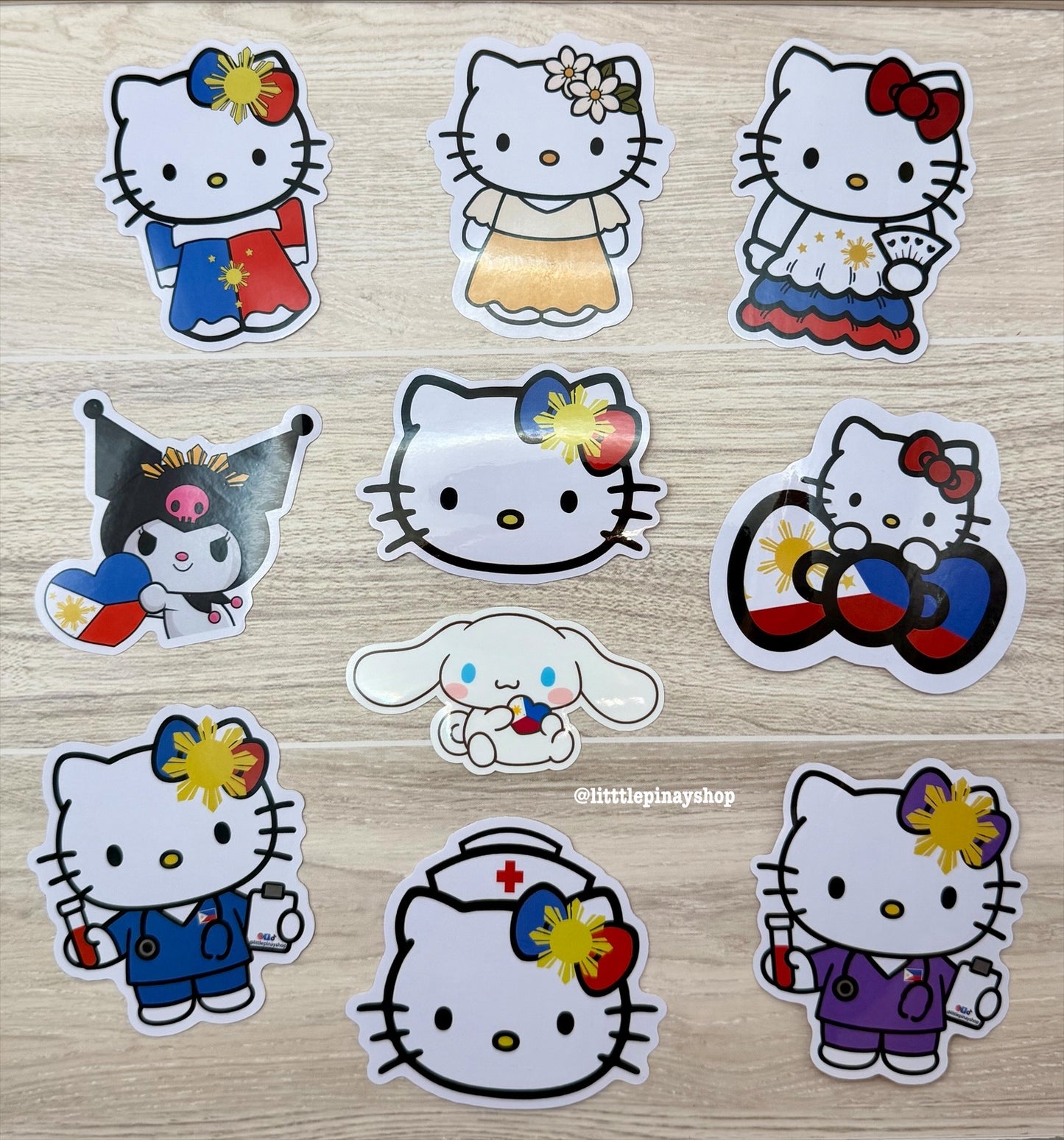 Kawaii Filipino-Inspired Twist Vinyl Sticker | 3” Waterproof Cute Decals