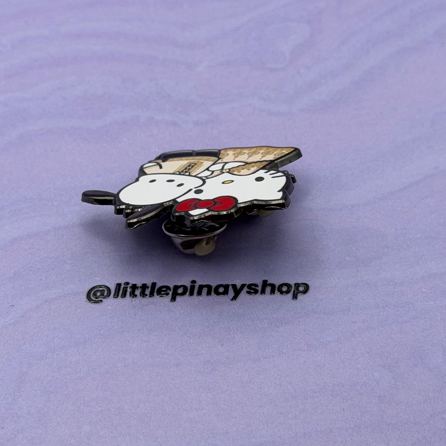 Hello Kitty & Pochacco Filipino Barong & Filipiniana Hard Enamel Pin
