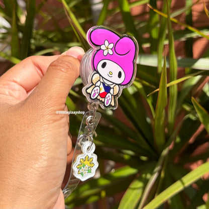My Melody PH Flag Heart ID Badge Reel 🇵🇭