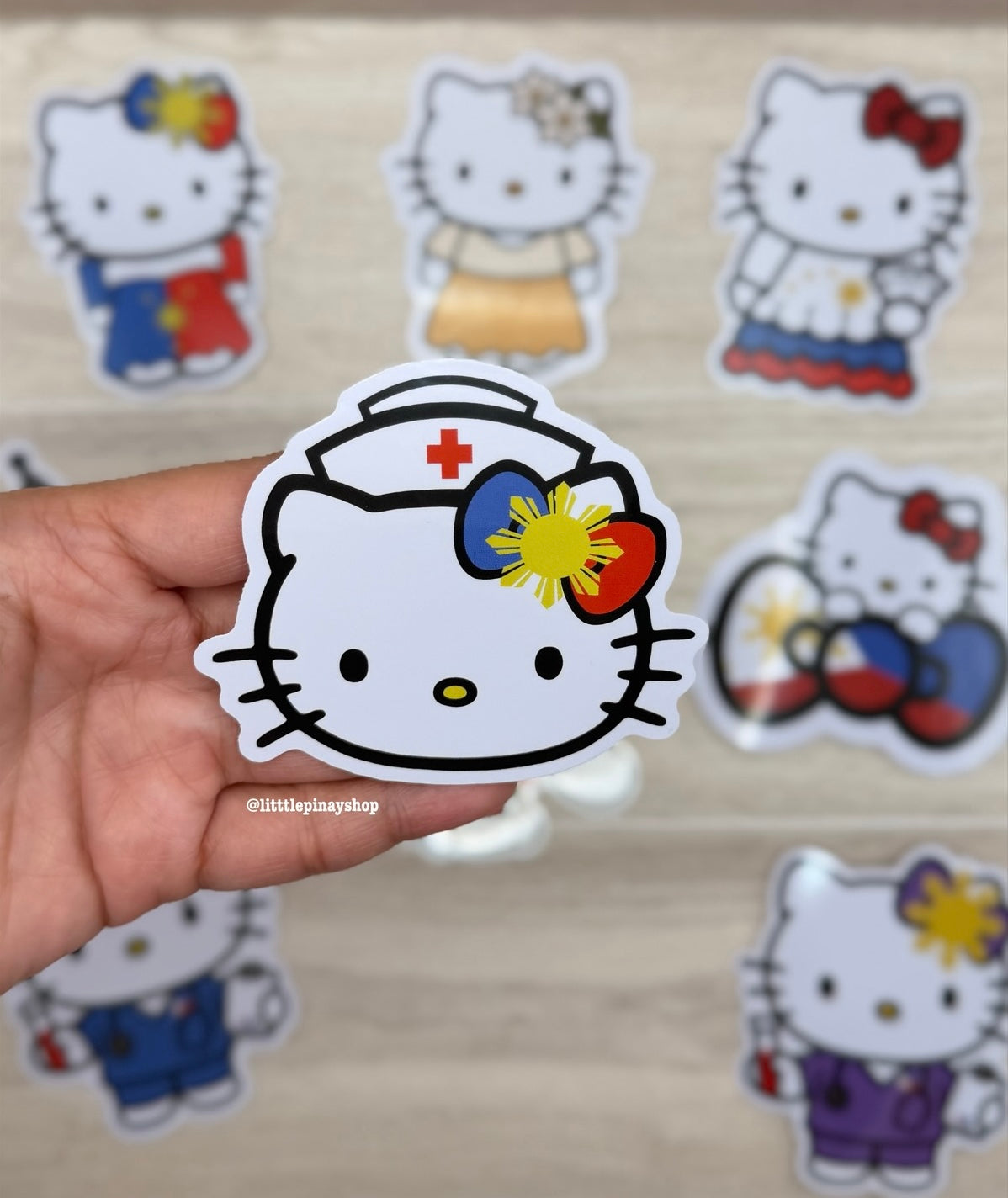 Kawaii Filipino-Inspired Twist Vinyl Sticker | 3” Waterproof Cute Decals