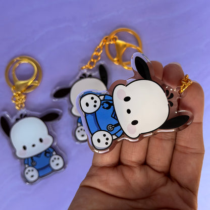 Cute Pochacco Nurse Healthcare Worker Keychain | Bag Charm
