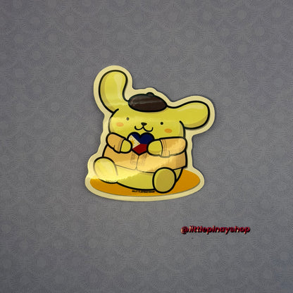 Filipino Kawaii Culture Waterproof Vinyl Sticker | Filipino Inspired Cute Character Sticker | 3" UV Laminated Laptop, Water Bottle, Journal
