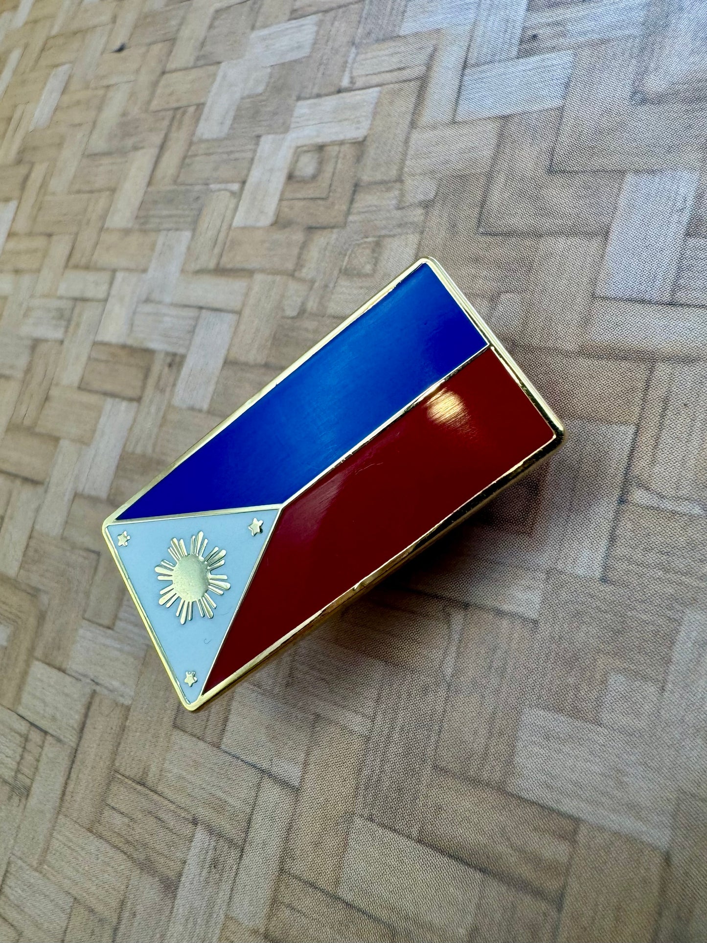 Philippine Flag Hard Enamel Pin