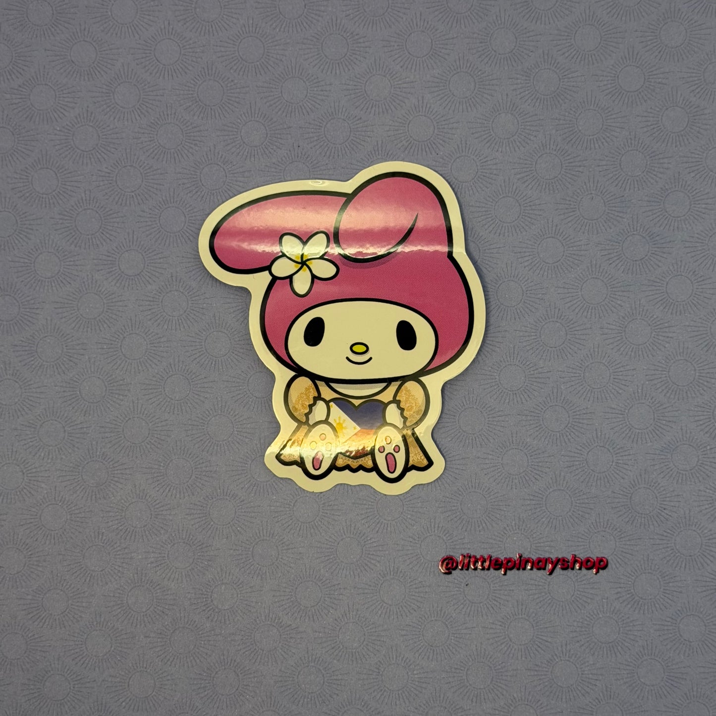 Filipino Kawaii Culture Waterproof Vinyl Sticker | Filipino Inspired Cute Character Sticker | 3" UV Laminated Laptop, Water Bottle, Journal