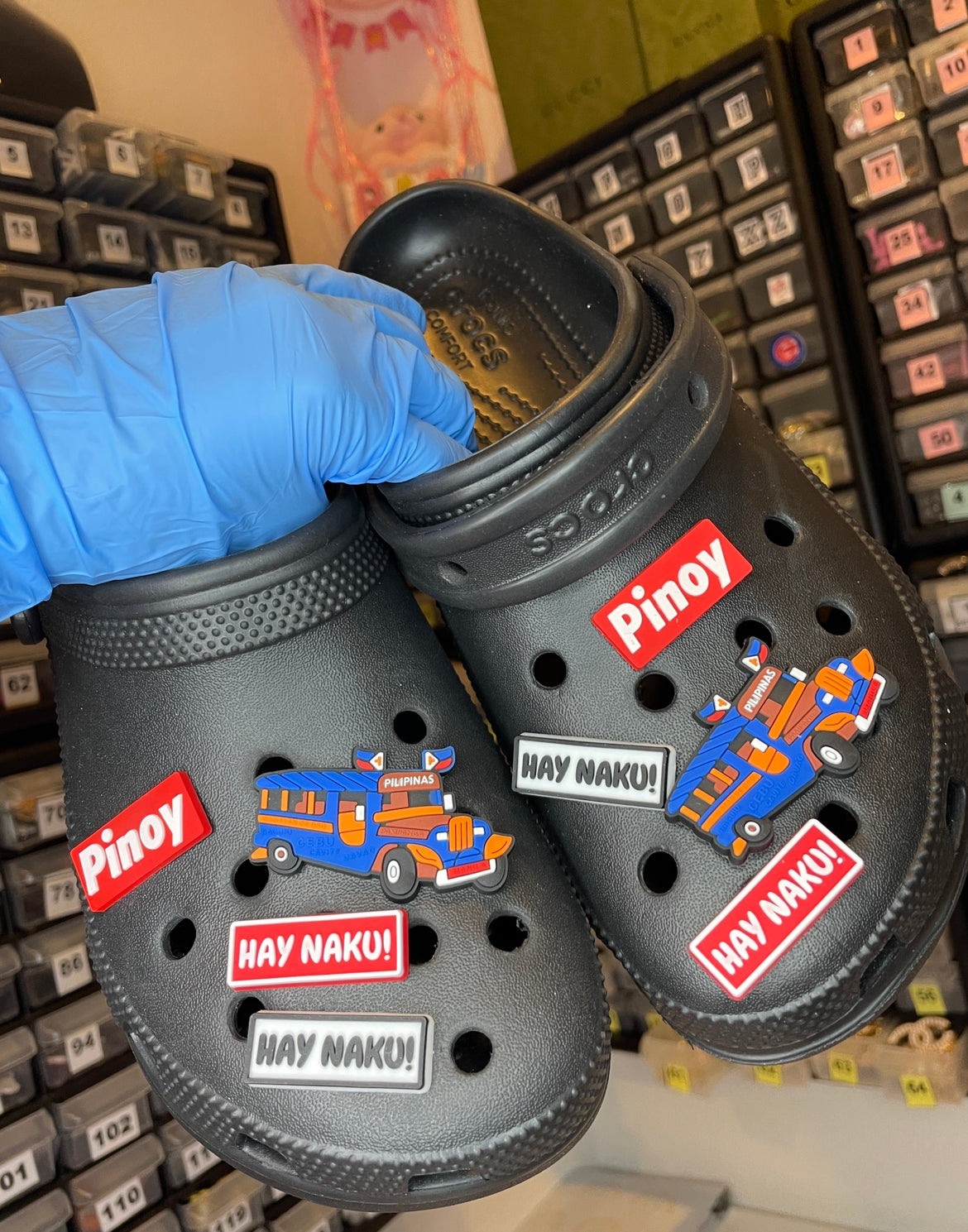 Filipino Crocs Jibbitz , Shoe Charms , Shoe Decoration