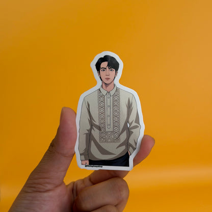 OT7 Barong Idols Sticker (Waterproof & UV Laminated)
