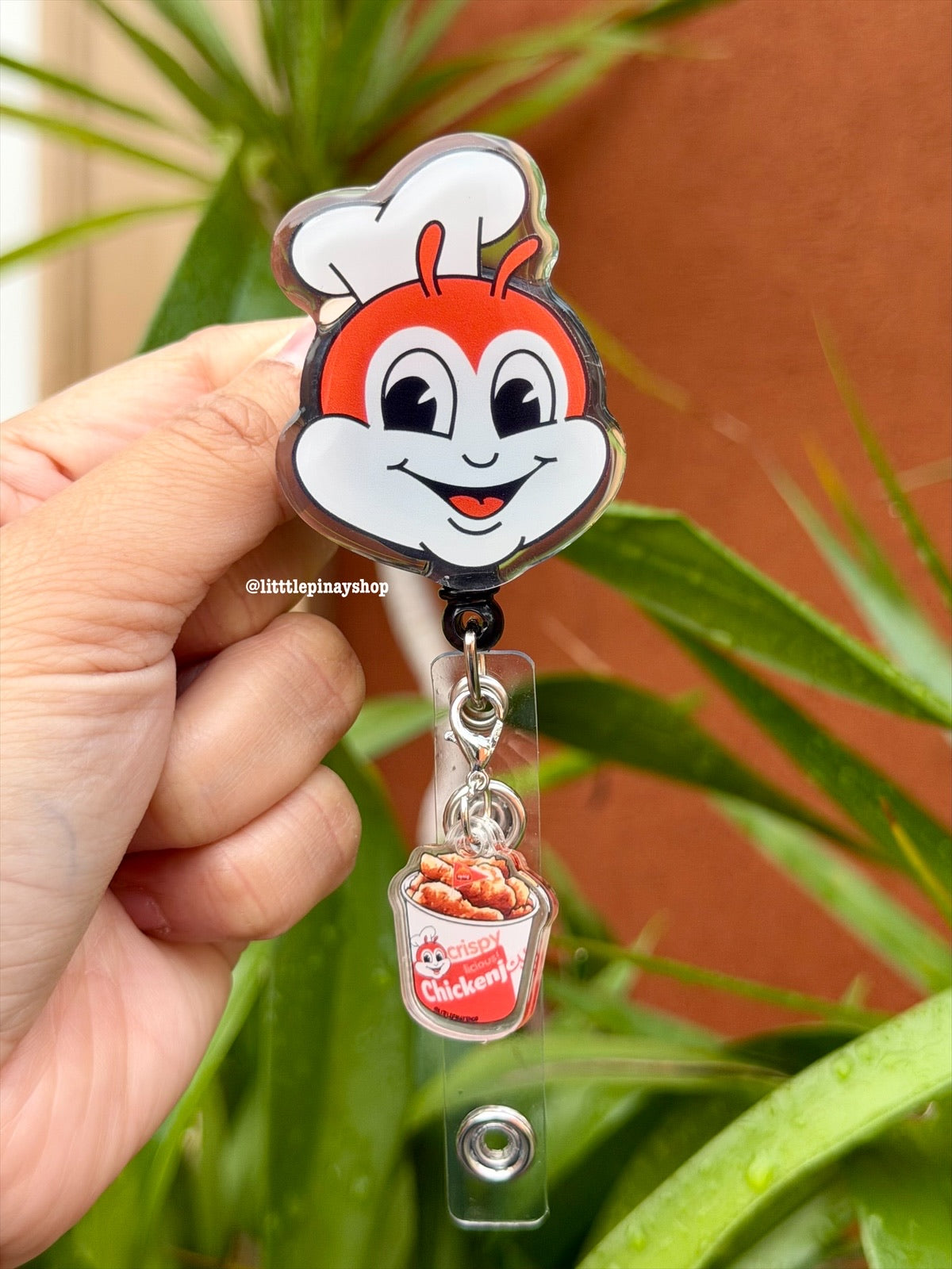 JolliBee ID Badge Reel ( Alligator Clip ) – Little Pinay Shop