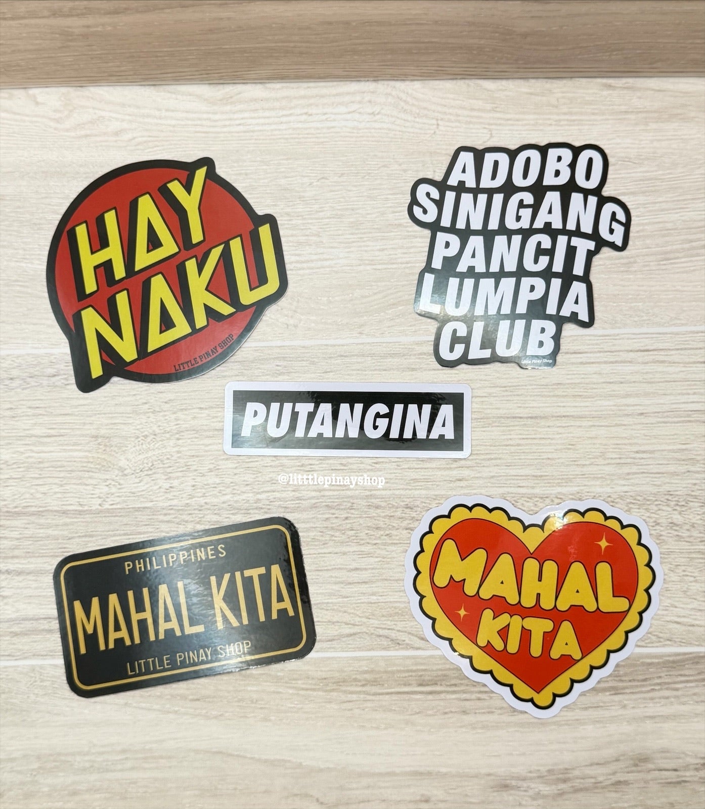 Filipino Funny Vinyl Stickers | 3” Waterproof Decals
