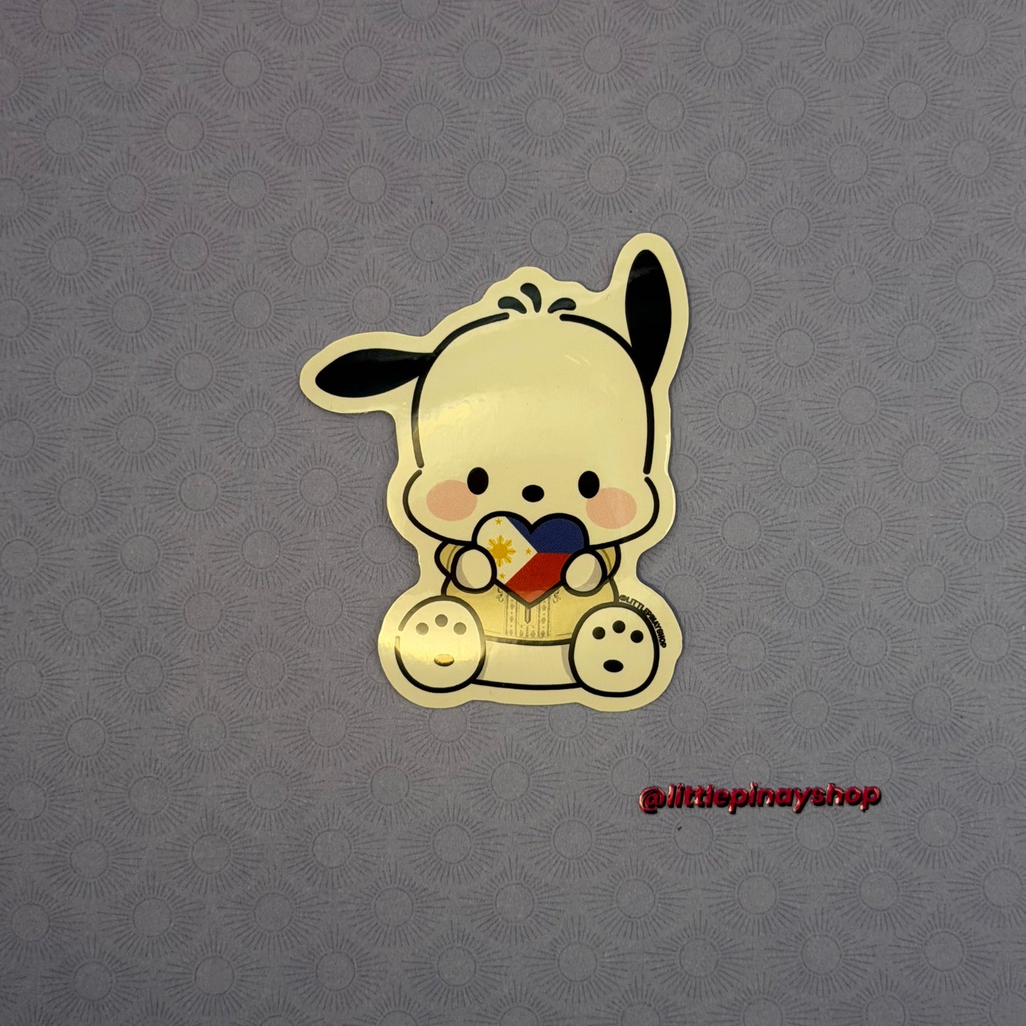 Filipino Kawaii Culture Waterproof Vinyl Sticker | Filipino Inspired Cute Character Sticker | 3" UV Laminated Laptop, Water Bottle, Journal