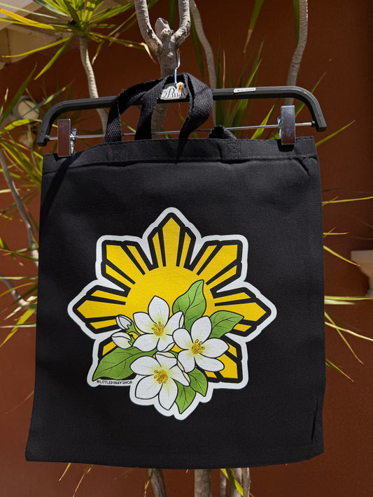 Sampaguita Araw Tote Bag