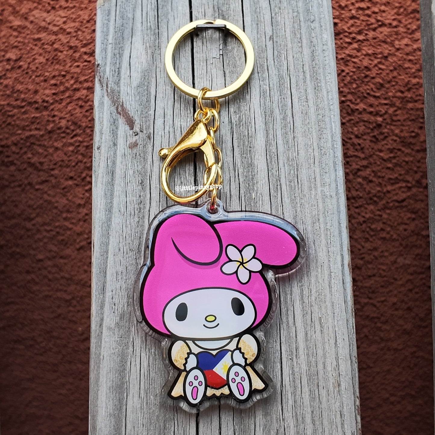 Filipino Inspired Sanrio Acrylic Keychain