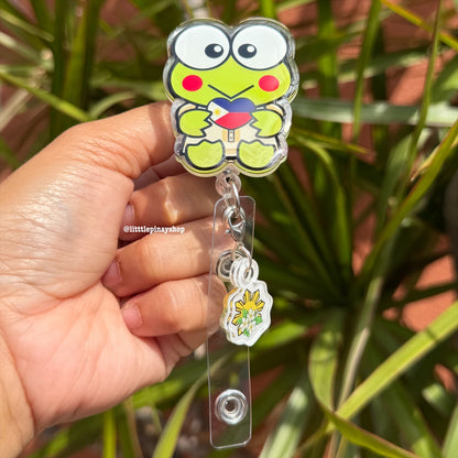 Keroppi PH Flag Heart in Barong Badge Reel 🇵🇭