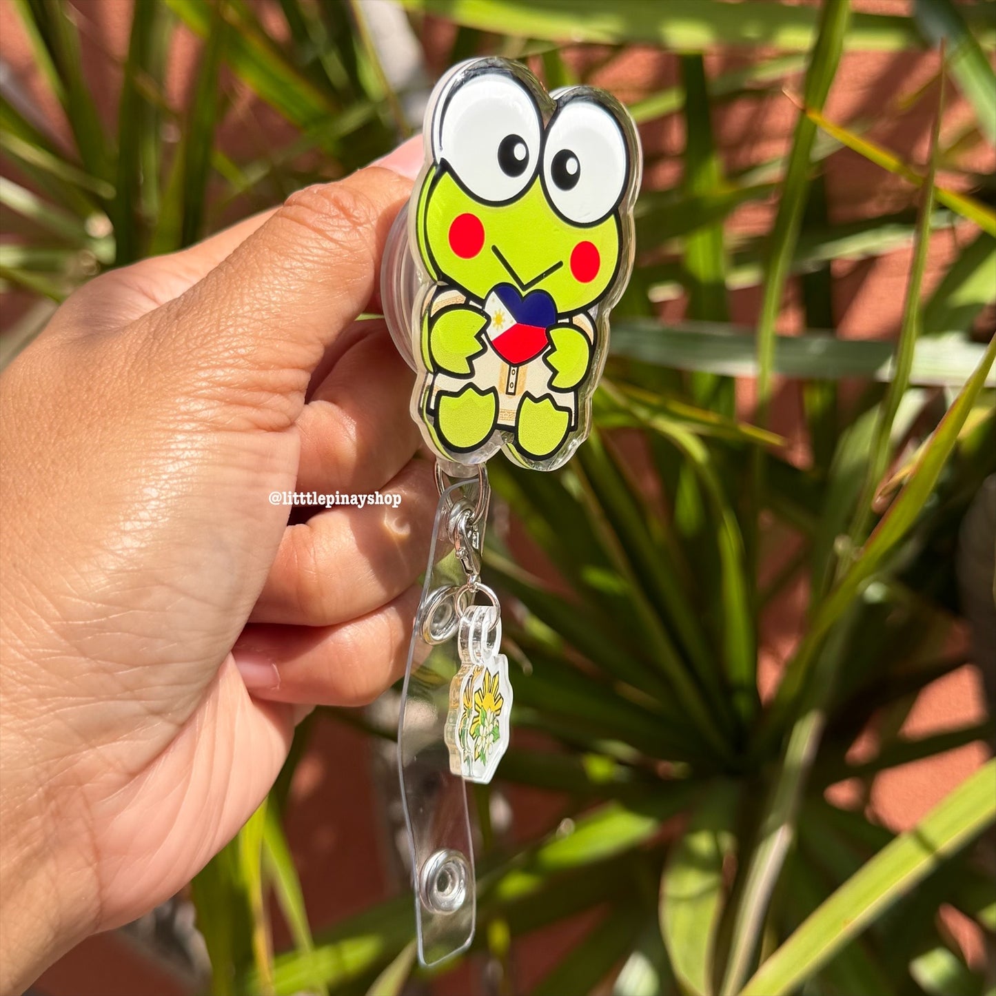 Keroppi PH Flag Heart in Barong Badge Reel 🇵🇭