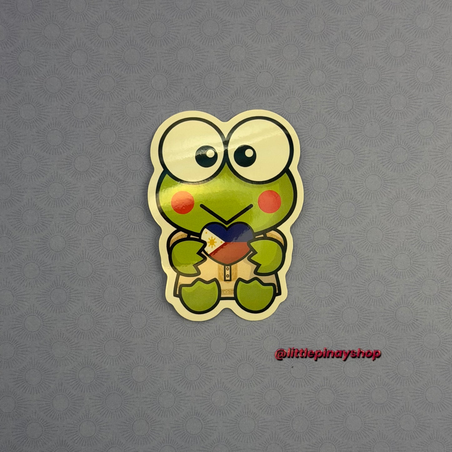 Filipino Kawaii Culture Waterproof Vinyl Sticker | Filipino Inspired Cute Character Sticker | 3" UV Laminated Laptop, Water Bottle, Journal