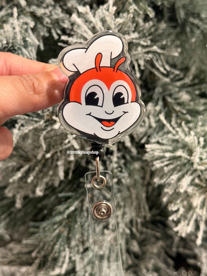 JolliBee ID Badge Reel ( Alligator Clip )