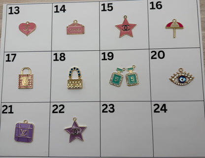 Style 1 | Designer-Inspired Pendant Charm | Choose Your Style | DIY Jewelry, Keychains & Accessories (Sold Individually)