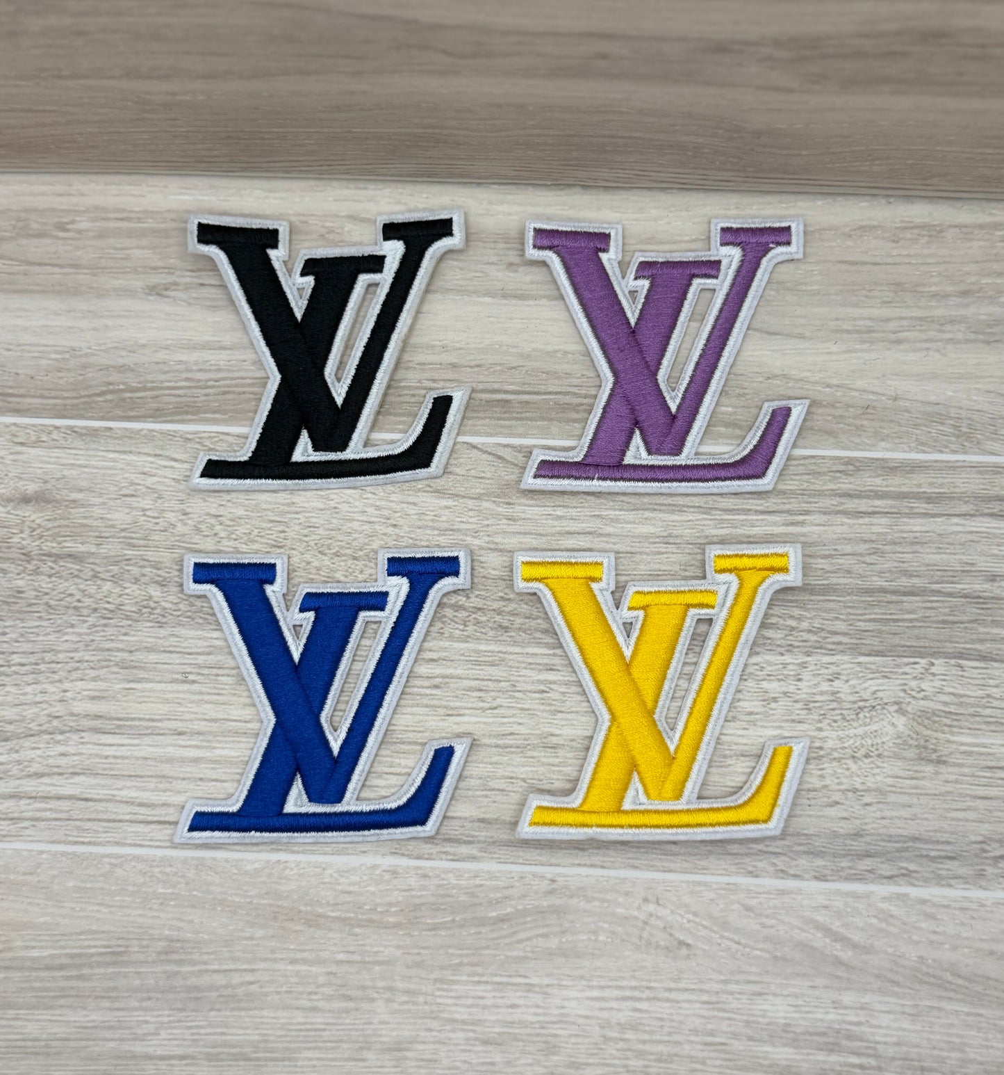 LV Monogram Iron-On Patch