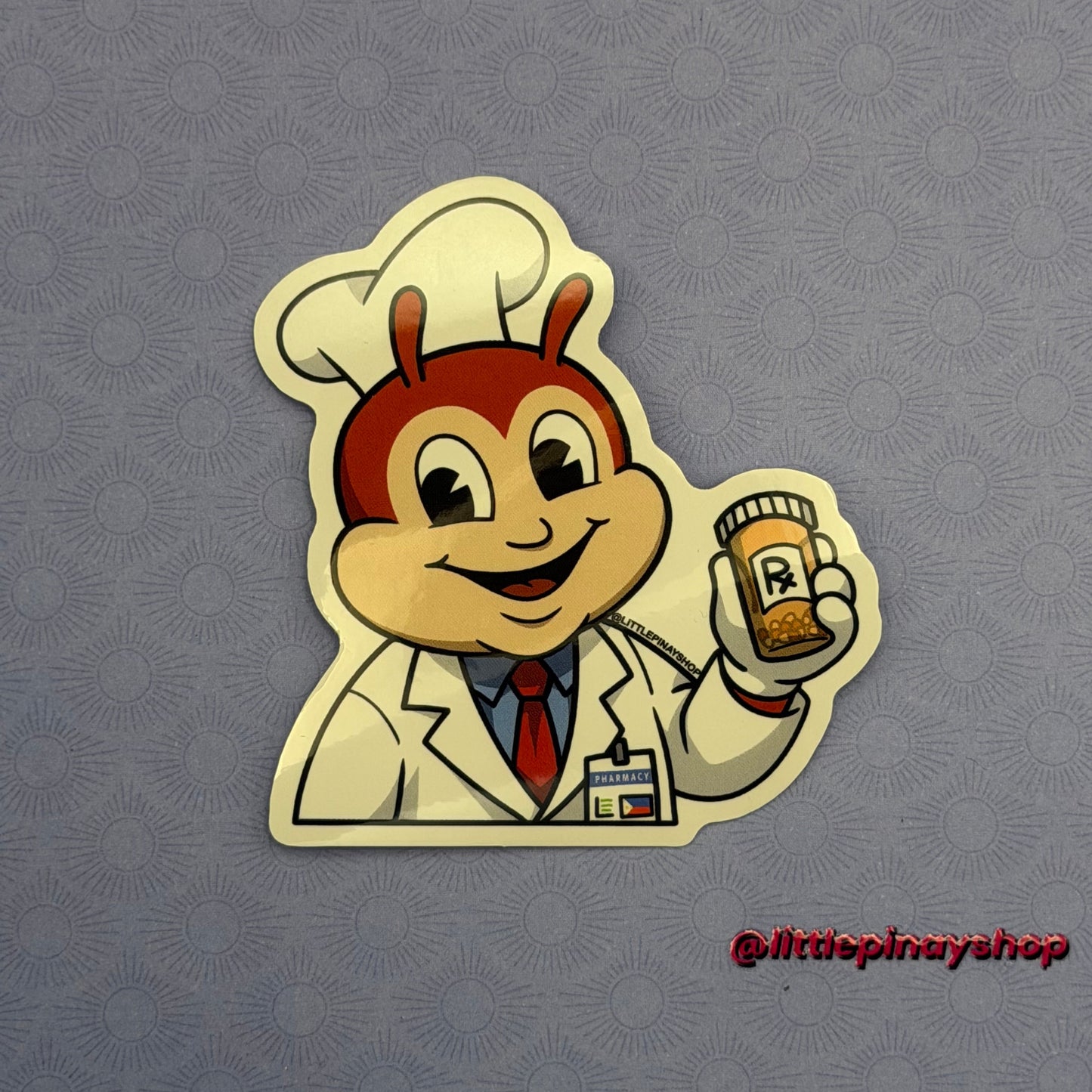 Jollibee Inspired Career Waterproof Vinyl Stickers 3”