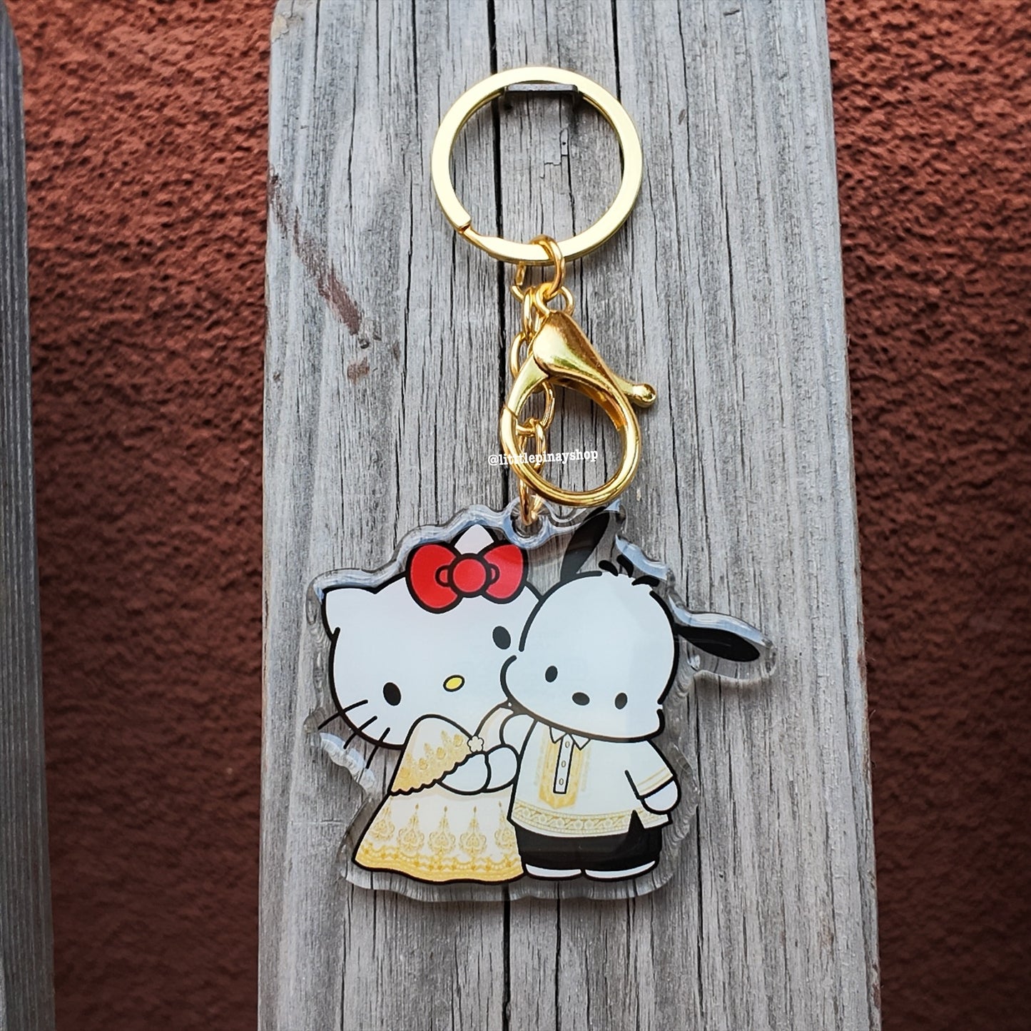 Filipino Inspired Sanrio Acrylic Keychain