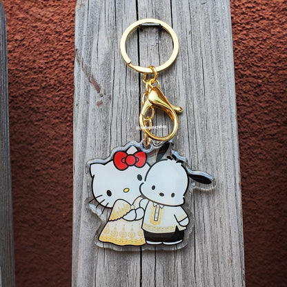 Filipino Inspired Sanrio Acrylic Keychain