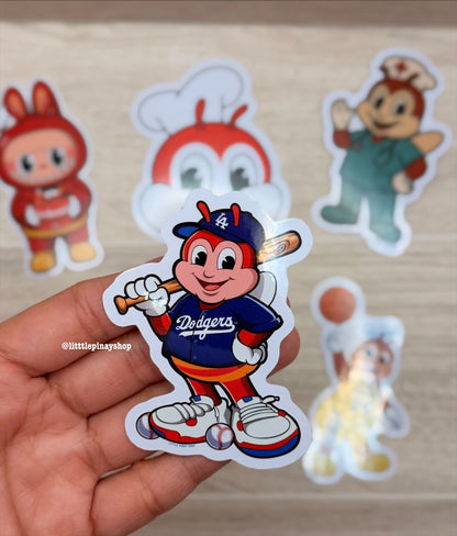 Jollibee Inspired Waterproof Vinyl Sticker | 3" Sticker Decals