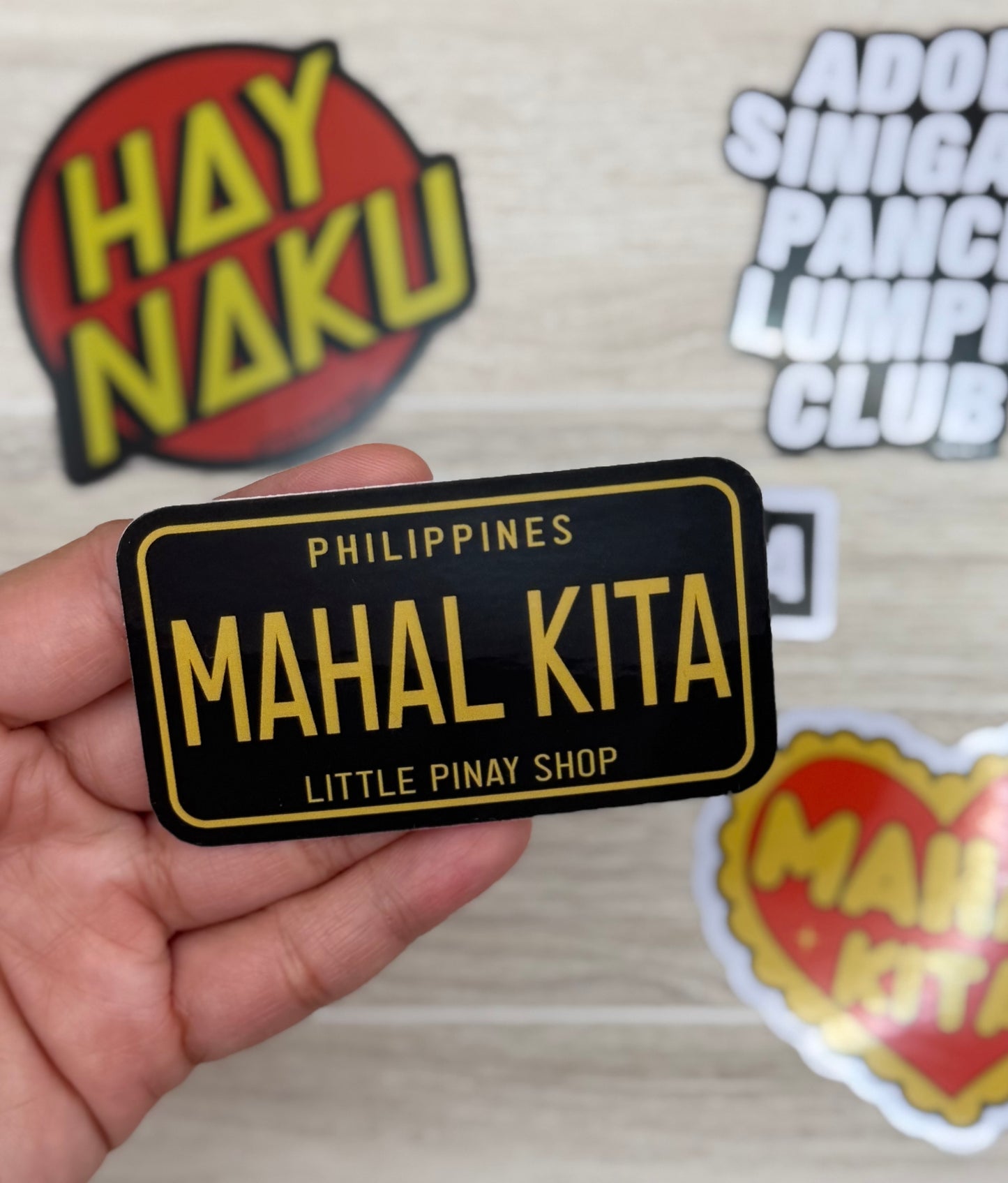 Filipino Funny Vinyl Stickers | 3” Waterproof Decals
