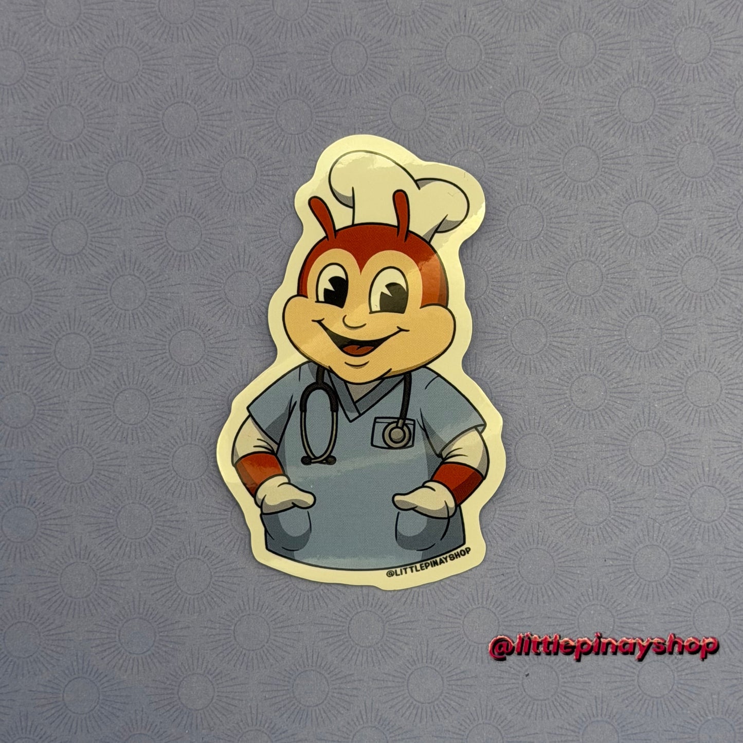 Jollibee Inspired Career Waterproof Vinyl Stickers 3”