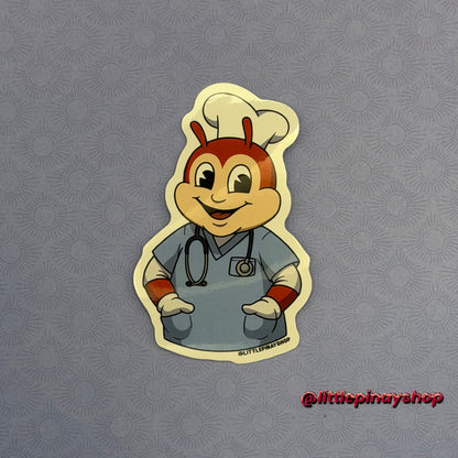 Jollibee Inspired Career Waterproof Vinyl Stickers 3”