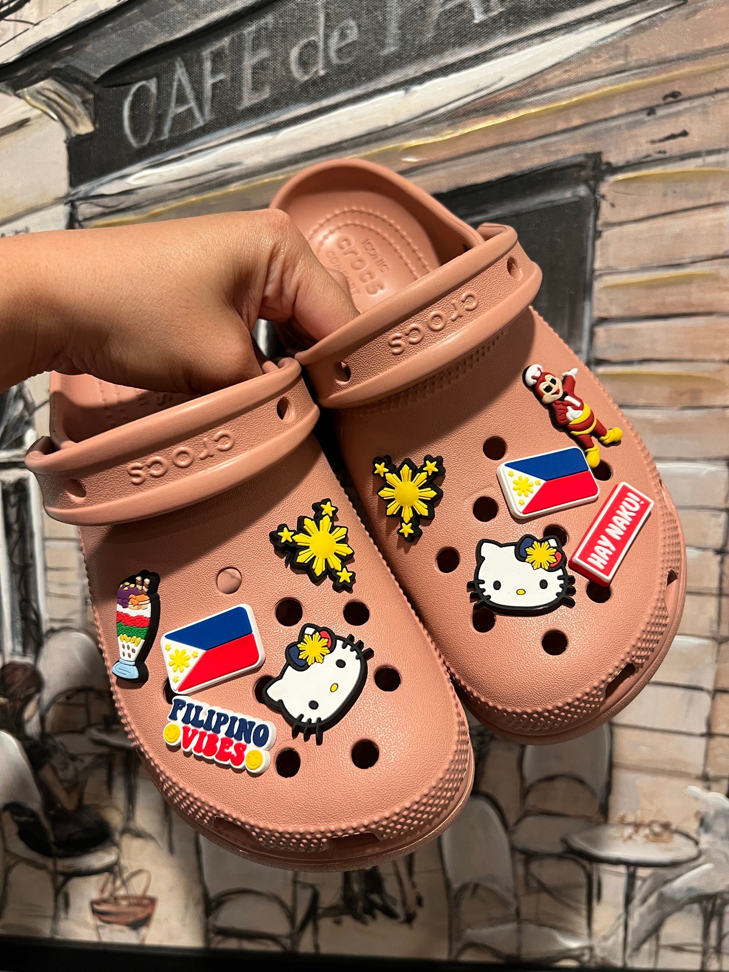 Filipino Crocs Jibbitz , Shoe Charms , Shoe Decoration