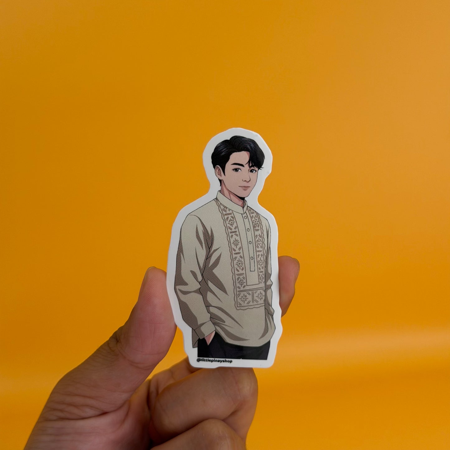 OT7 Barong Idols Sticker (Waterproof & UV Laminated)