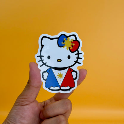 Filipino Culture Vinyl Stickers 🇵🇭 | Waterproof UV Laminated | Choose Any 1, 3, or 5 Stickers | 3” Cute Filipino Designs