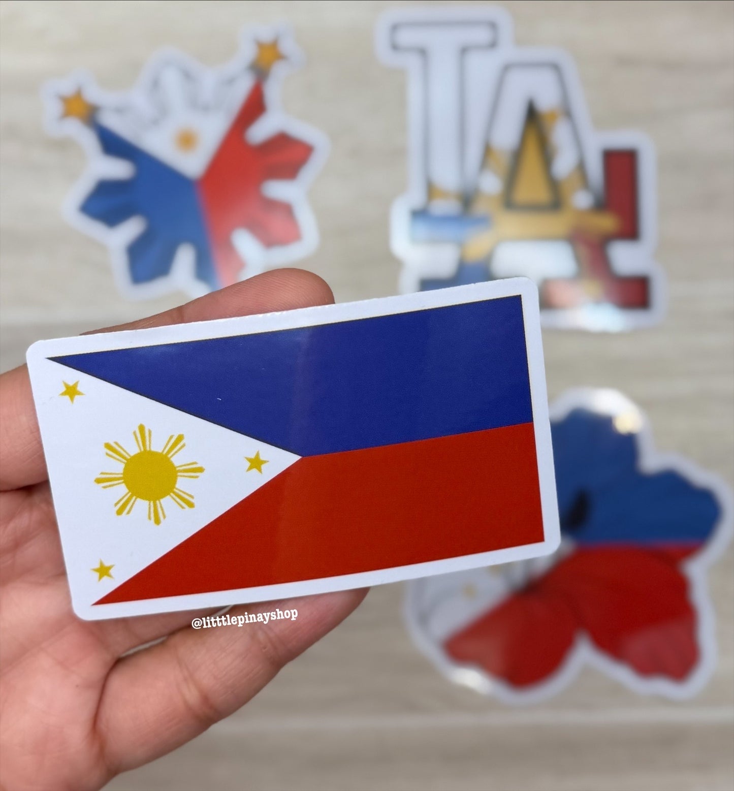 Filipino Pride Stickers | Philippines Flag & Culture | 3” Waterproof Decals