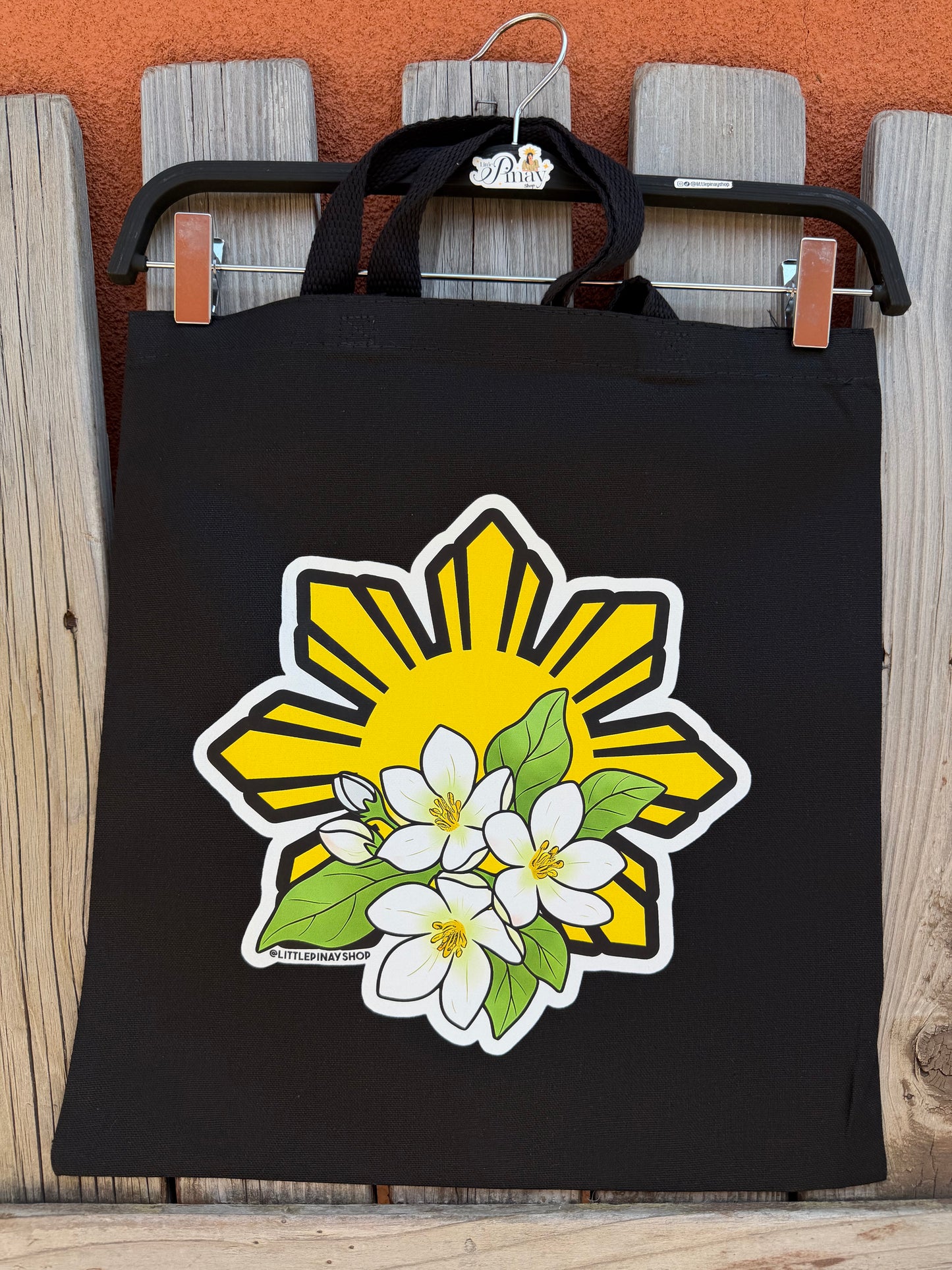 Sampaguita Araw Tote Bag
