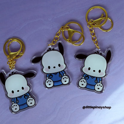 Cute Pochacco Nurse Healthcare Worker Keychain | Bag Charm