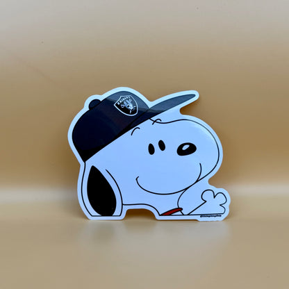 Snoopy Sports Team Stickers ⚡🏀⚾🏈 | Waterproof UV Vinyl | 4” Wide